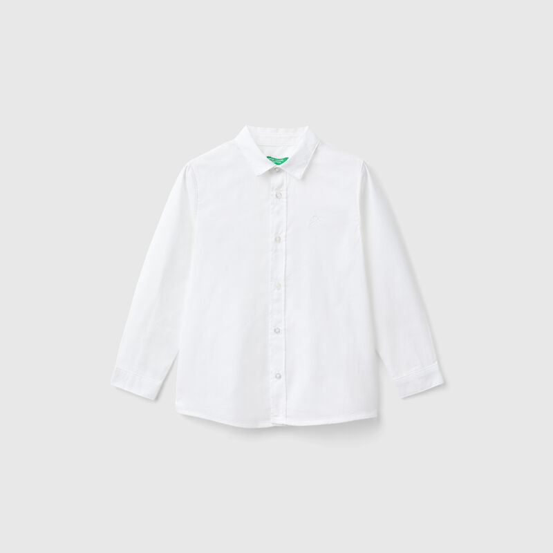 Classic shirt in pure cotton