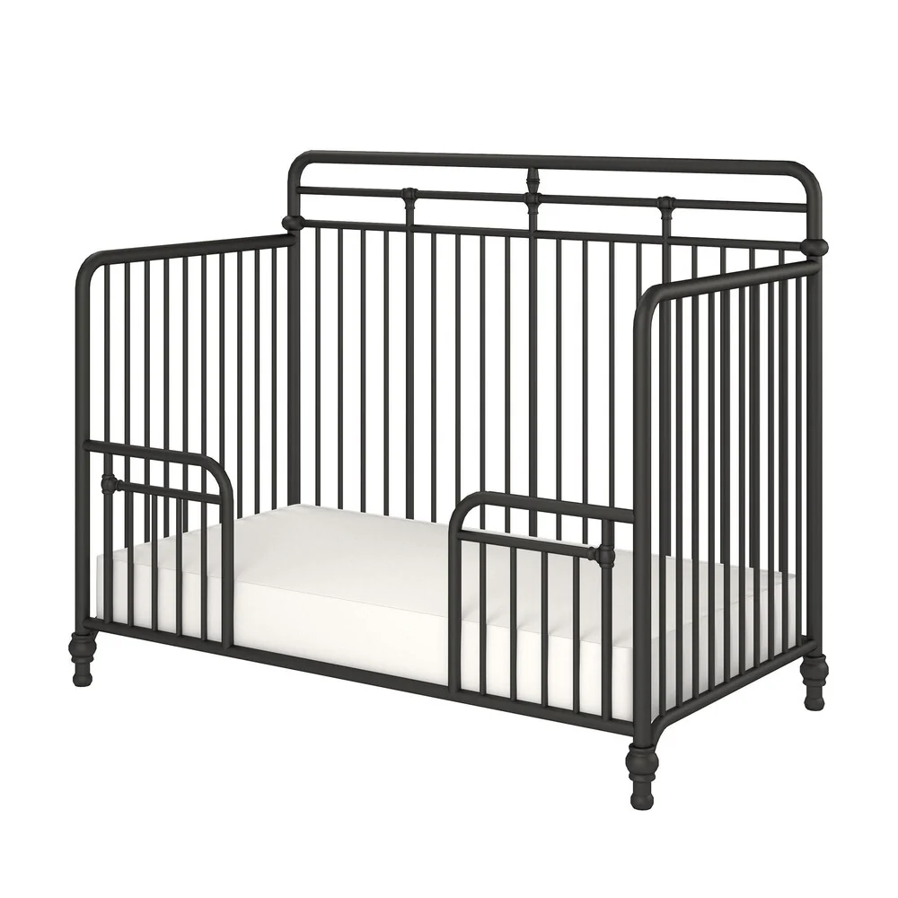 Little Seeds Monarch Hill Hawken 3 in 1 Convertible Metal Crib