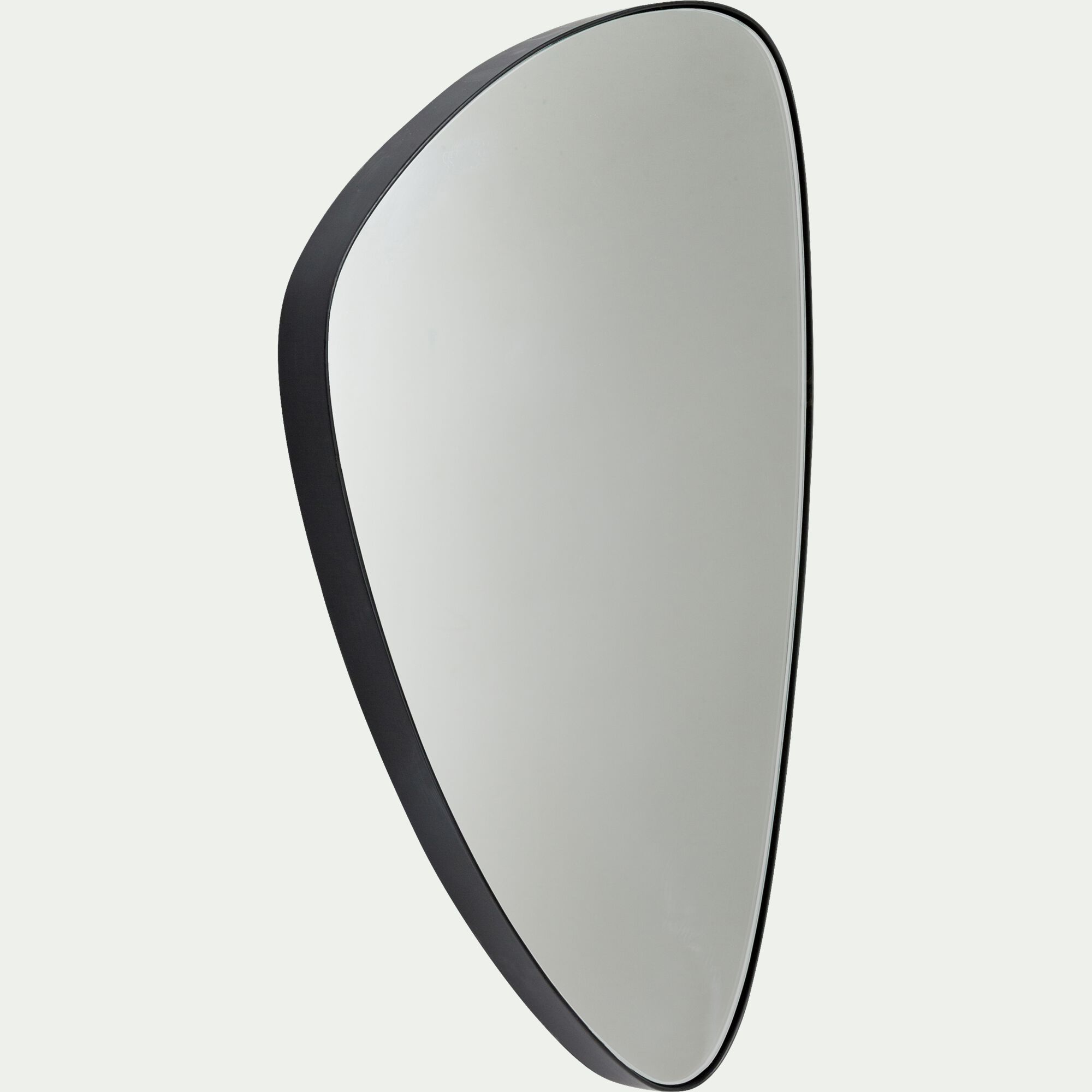 TRELUS - Miroir triangulaire - noir 42x62,5cm