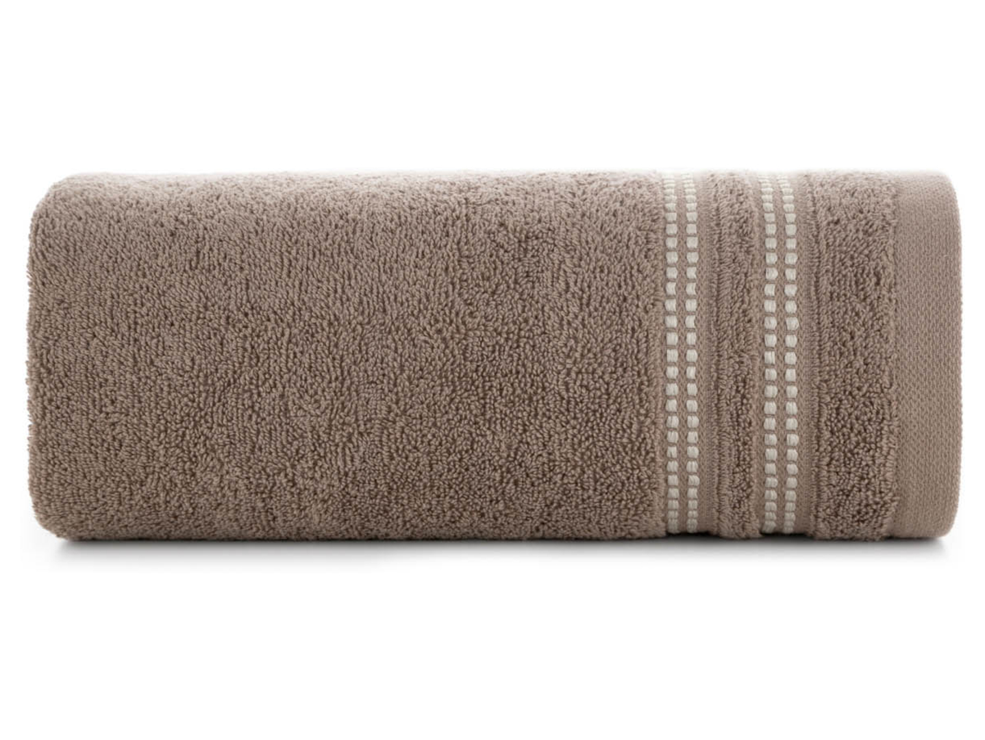 Ręcznik do rąk Ally 70x140 cm brązowy