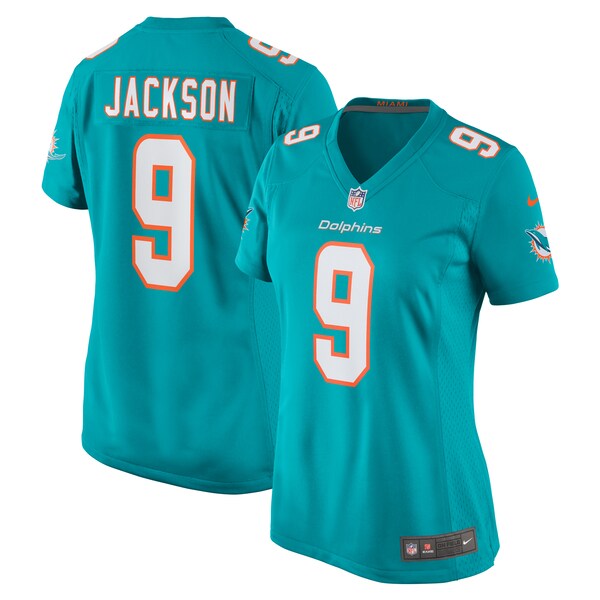 Calvin Jackson Miami Dolphins Nike Women's Home Game Player Jersey - Aqua