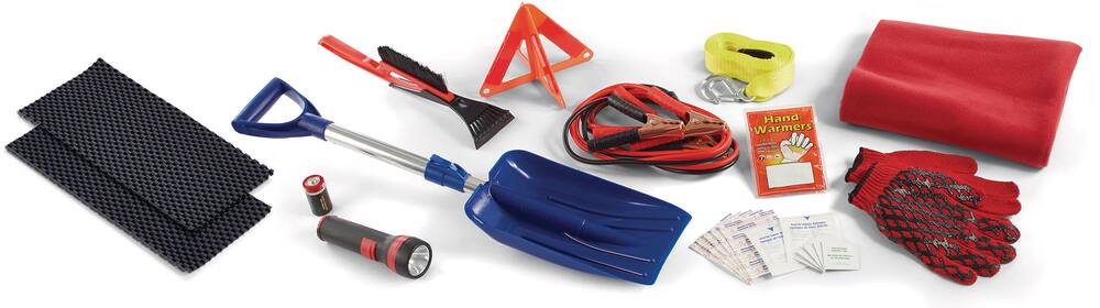 MotoMaster Roadside Assistance Premium Winter Safety Kit with Shovel & Traction Aid