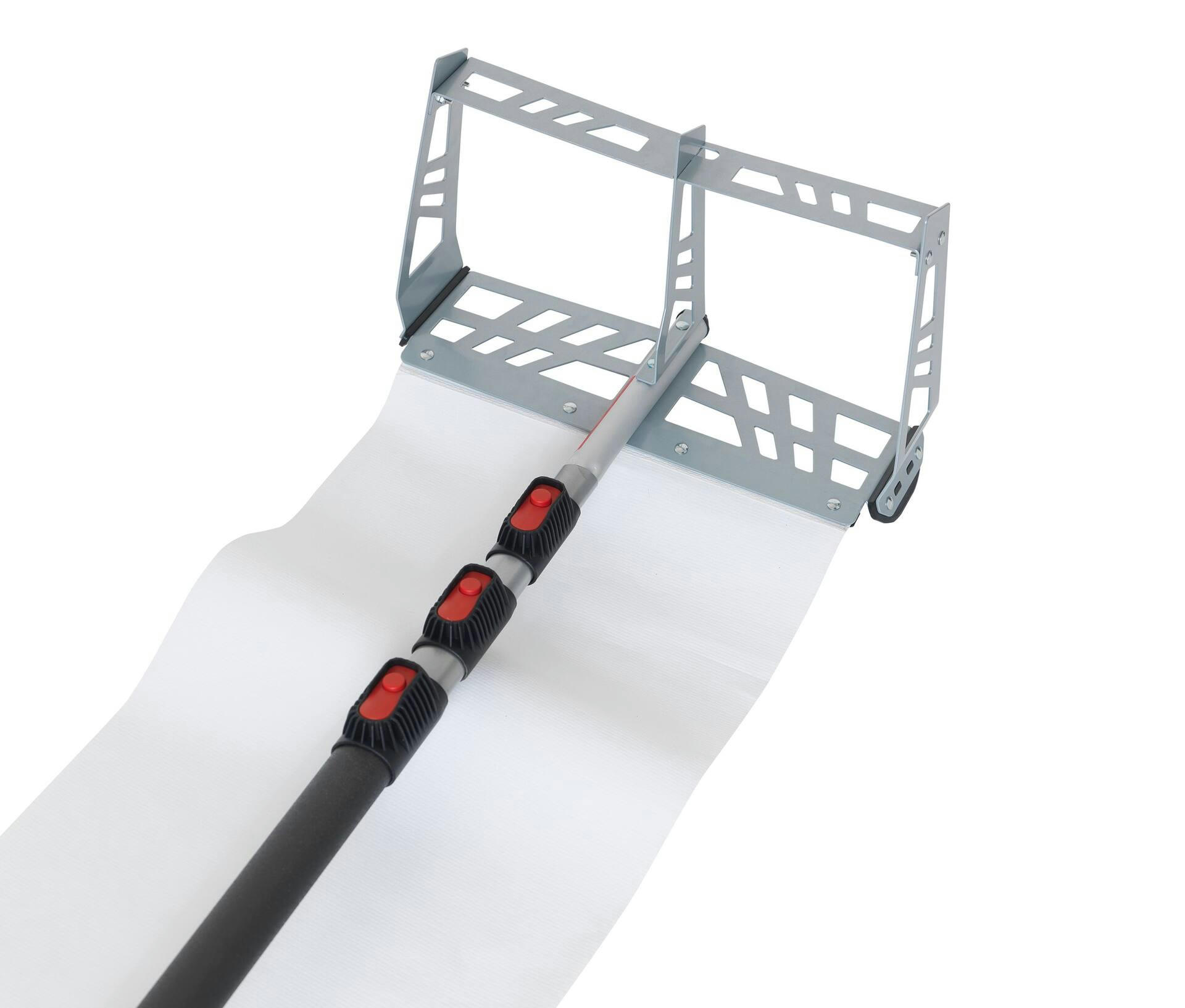 Garant  Telescopic Snow Rake, 16.5-ft, 19-in Wide