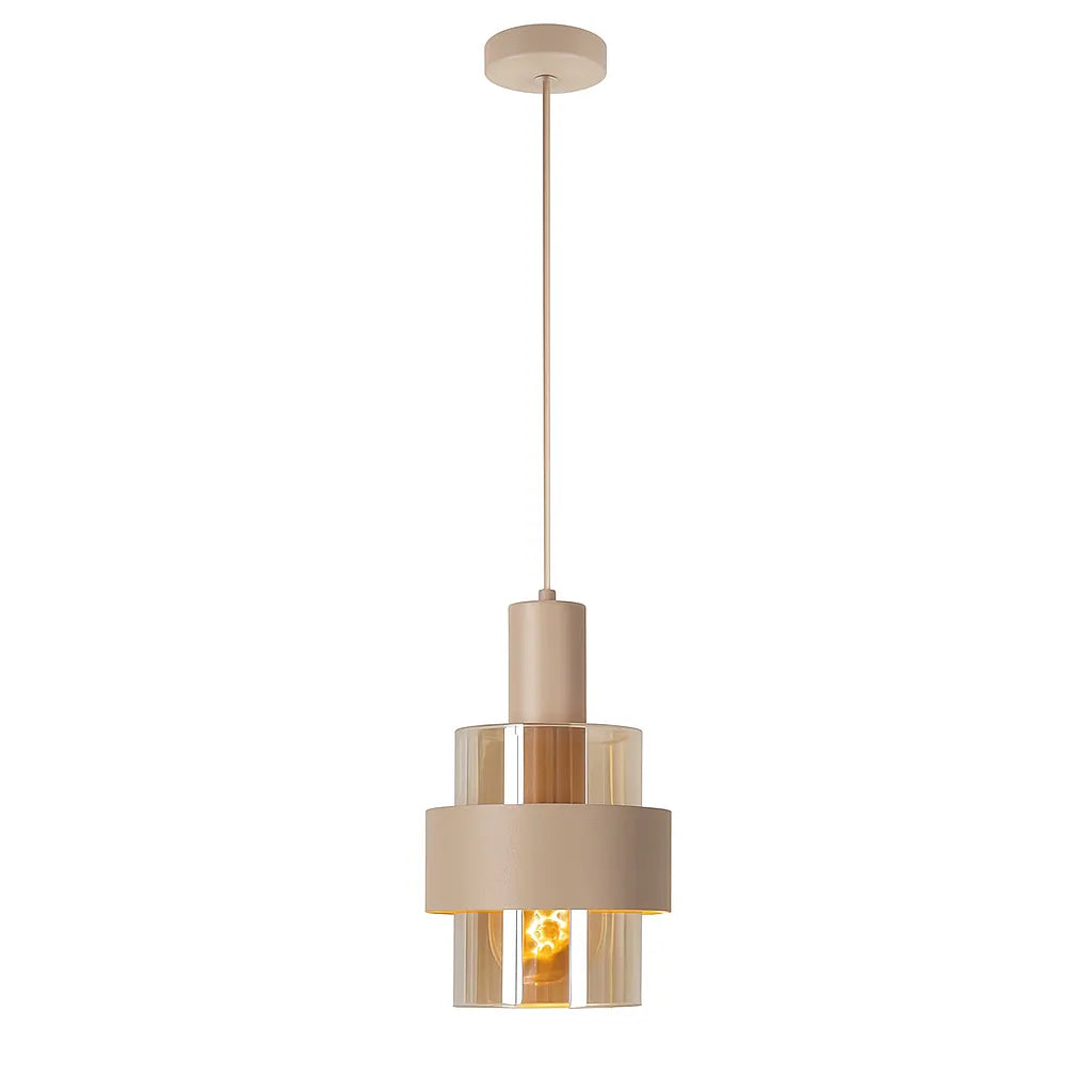 Highlight hanglamp Marrone - 1 lichts - 18 x 150  cm - beige