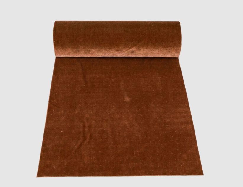 Tischläufer Samtoptik Bronze