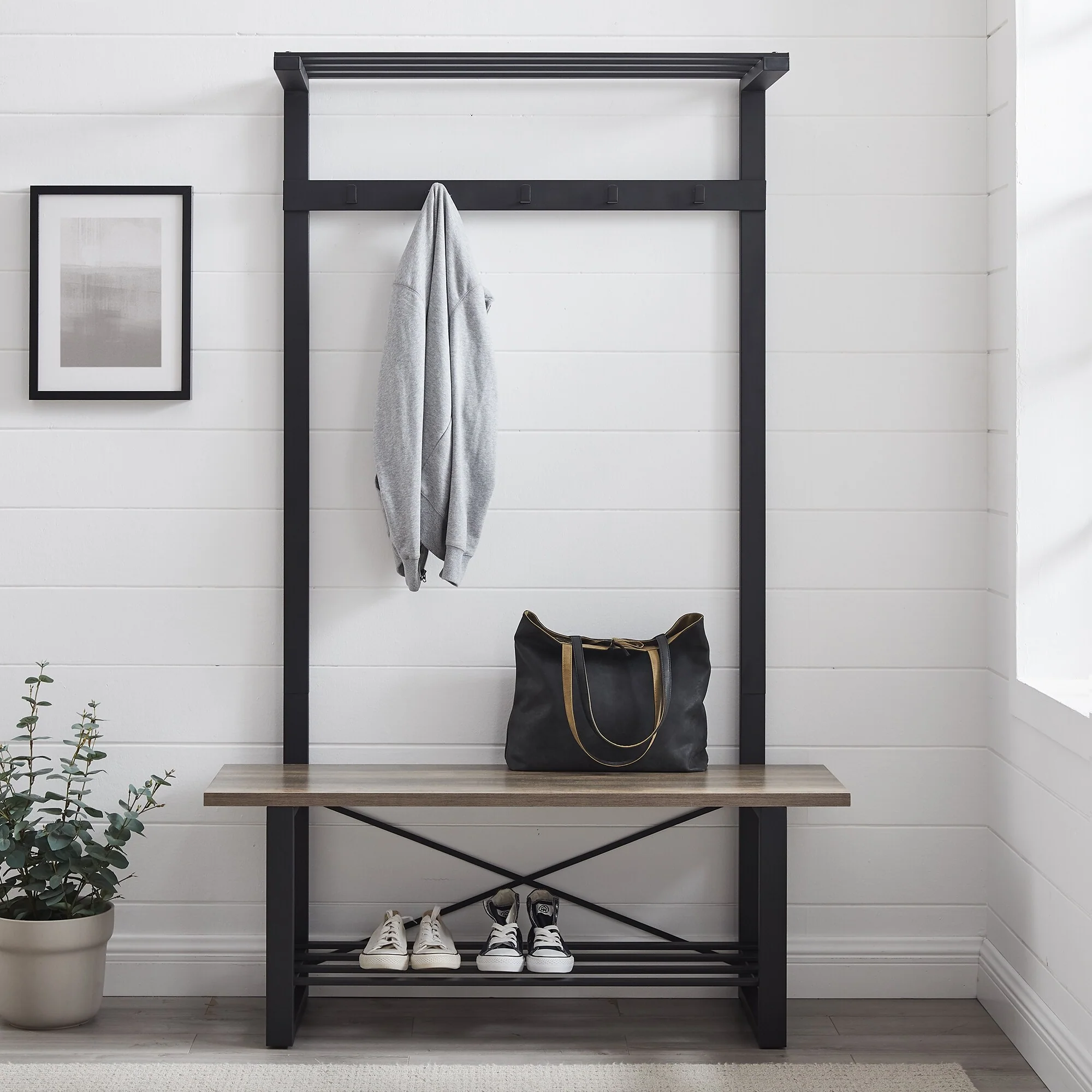 Middlebrook 72-inch Urban Blend Industrial Hall Tree