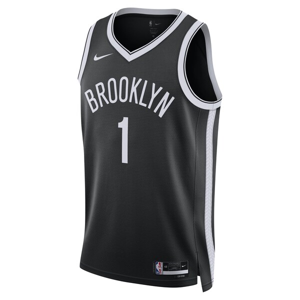 Mikal Bridges Brooklyn Nets Nike Unisex Swingman Jersey - Icon Edition - Black