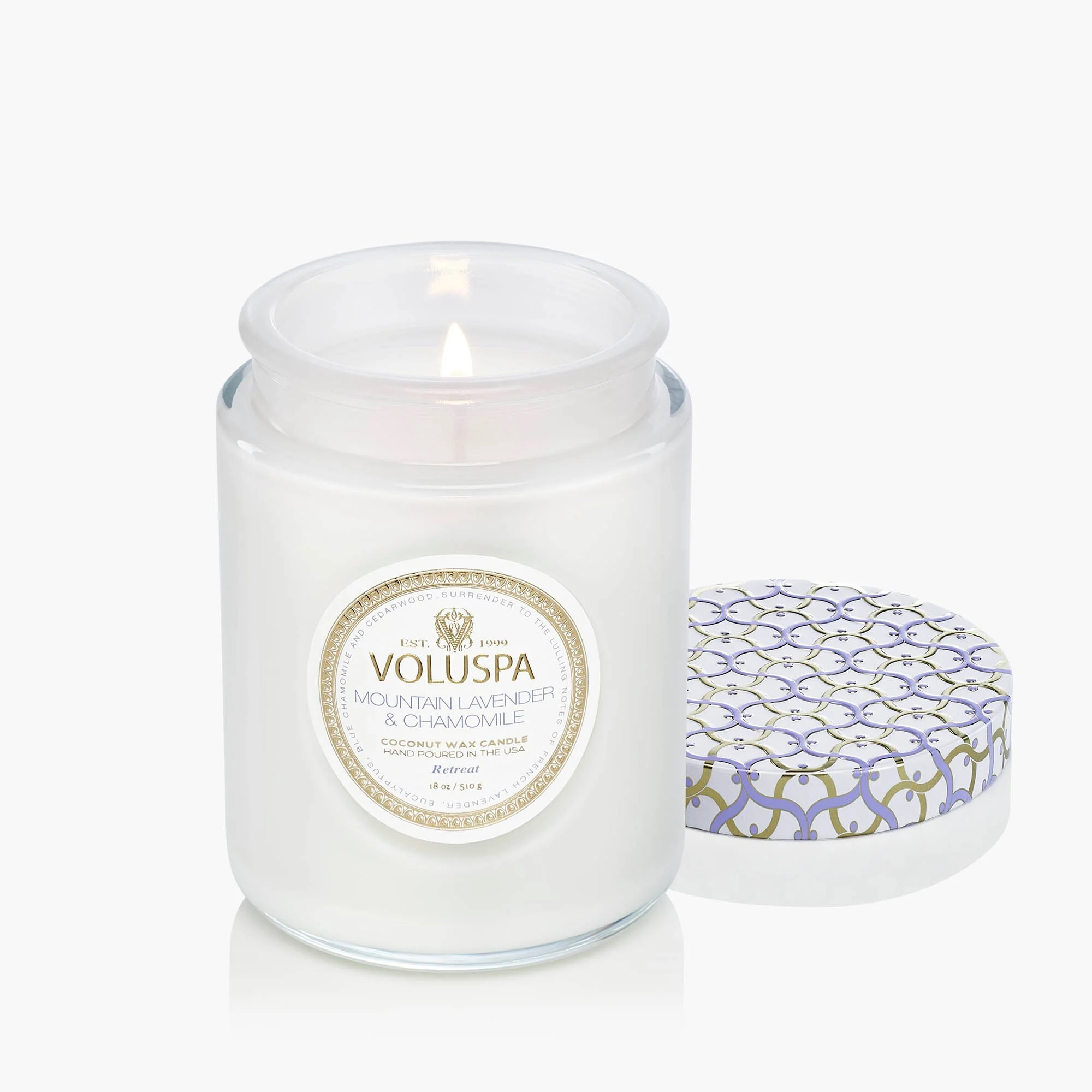 Mountain Lavender & Chamomile - Large Jar Candle