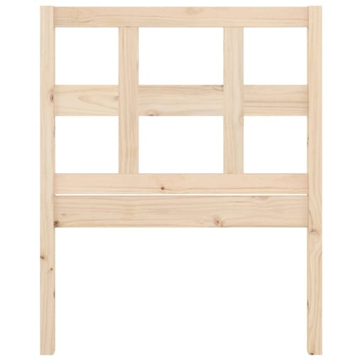 NNEVL Bed Headboard 95.5x4x100 cm Solid Wood Pine