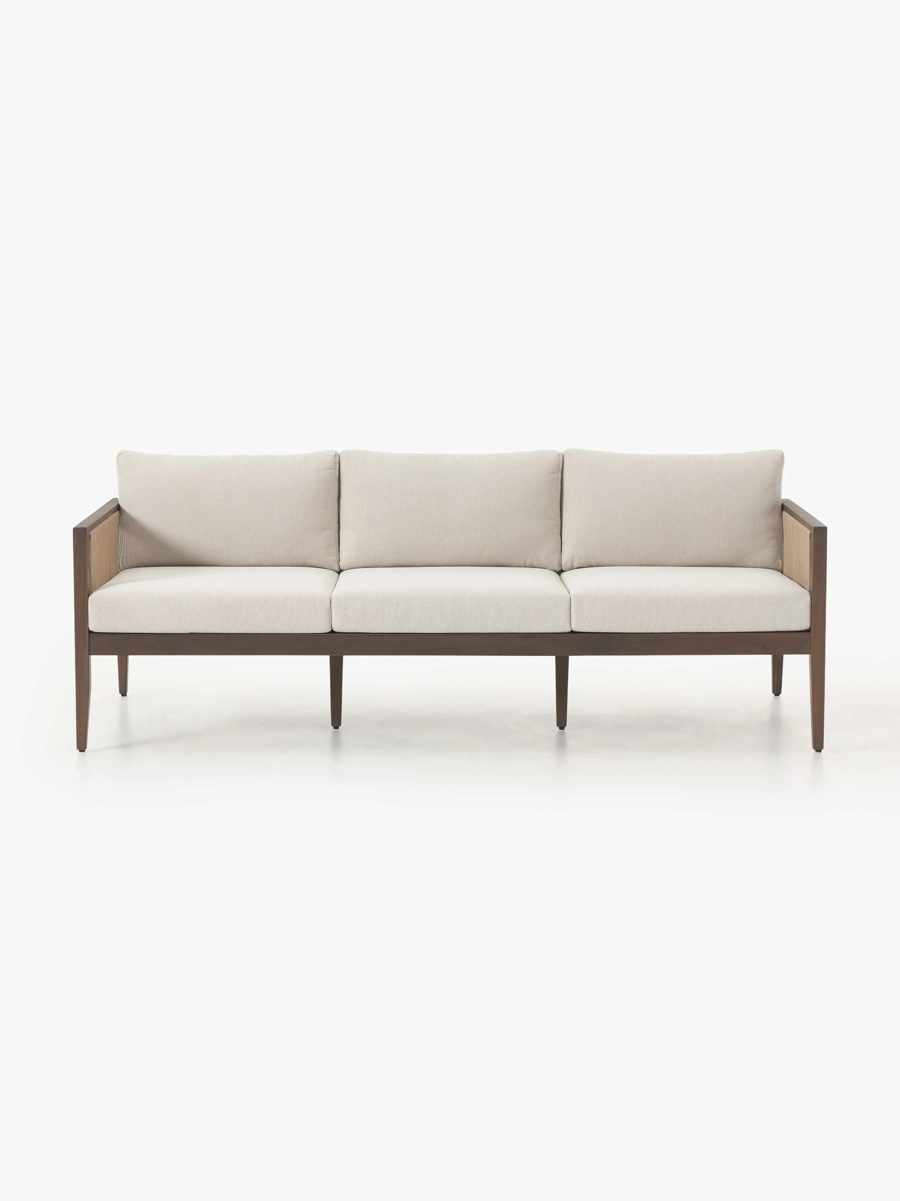 Garten-Loungesofa Travis (3-Sitzer) aus Akazienholz