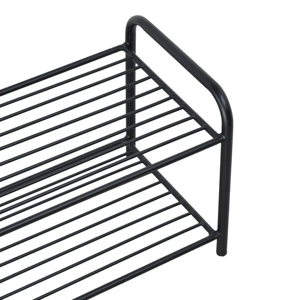 LOFT42 Lace Schoenenrek - Metaal - Zwart