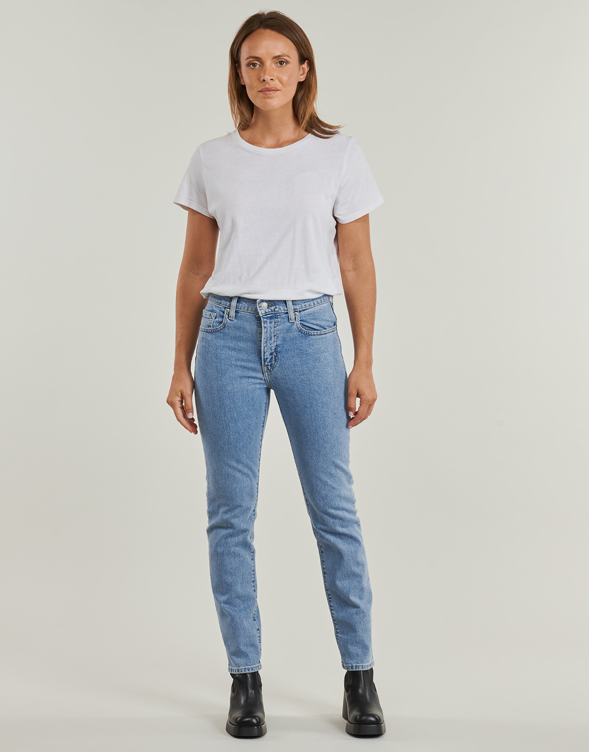 Levi's - 724 HIGH RISE STRAIGHT - Blue