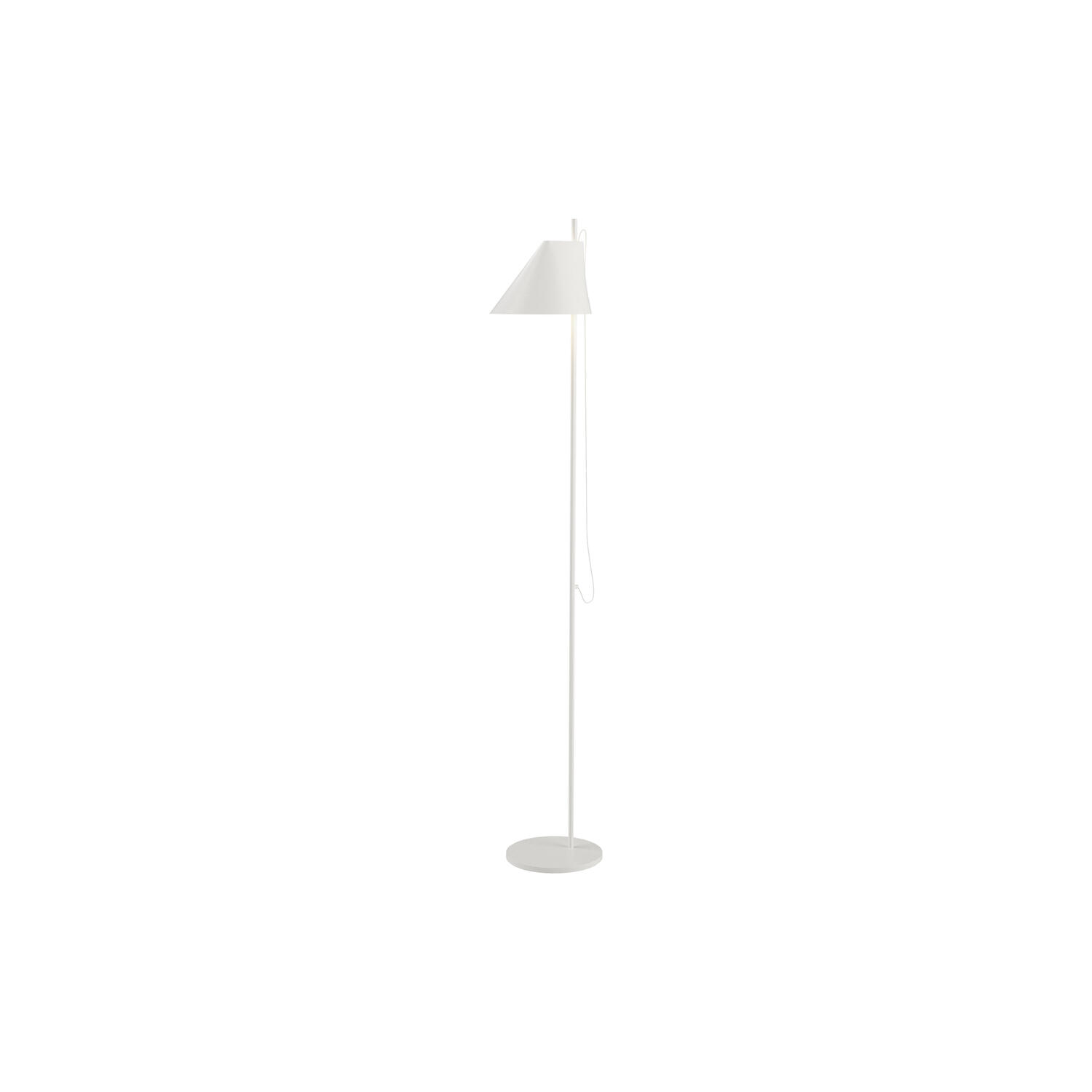 Yuh gulvlampe, hvid