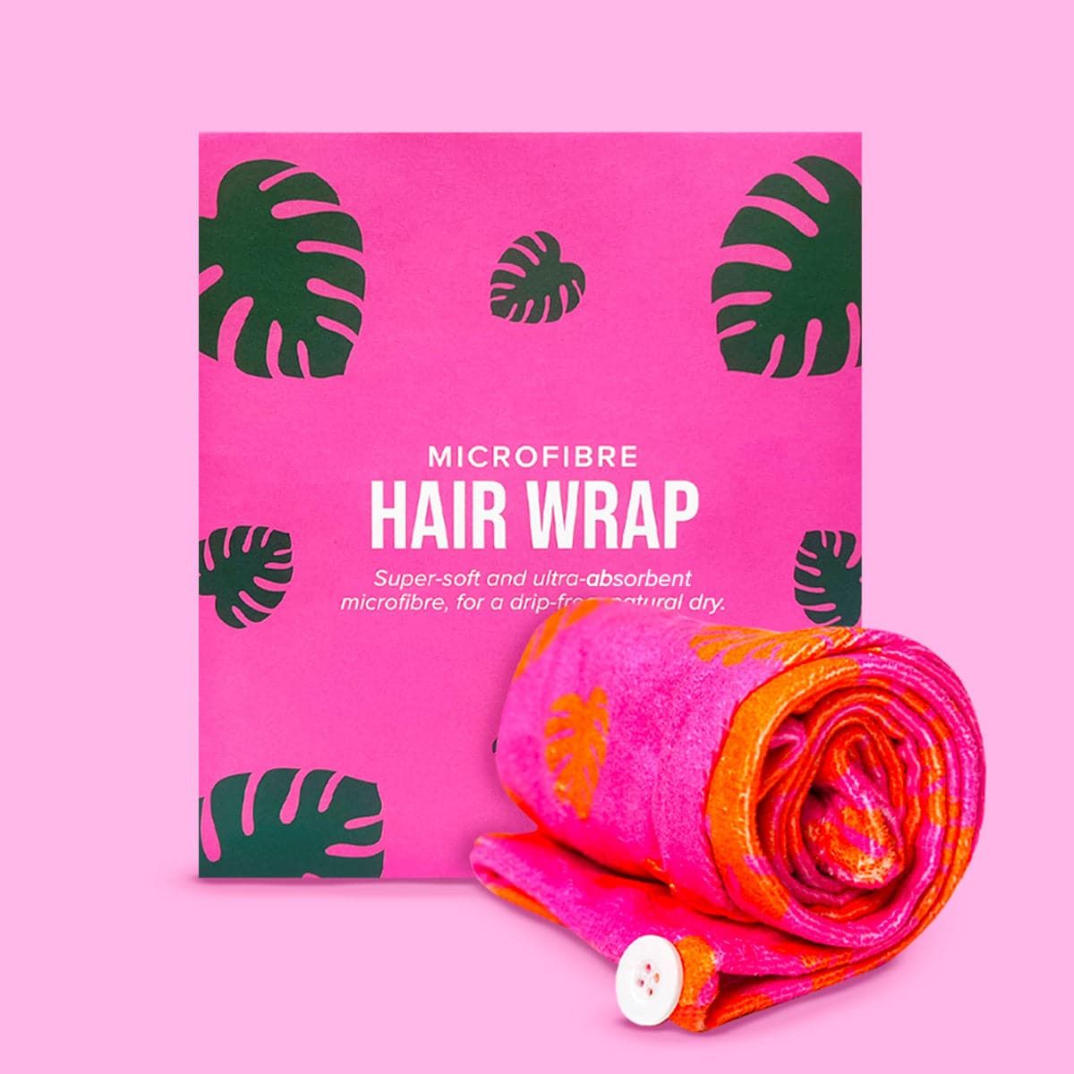 Give Me Microfibre Hair Wrap Towel - Fast Drying & Absorbent