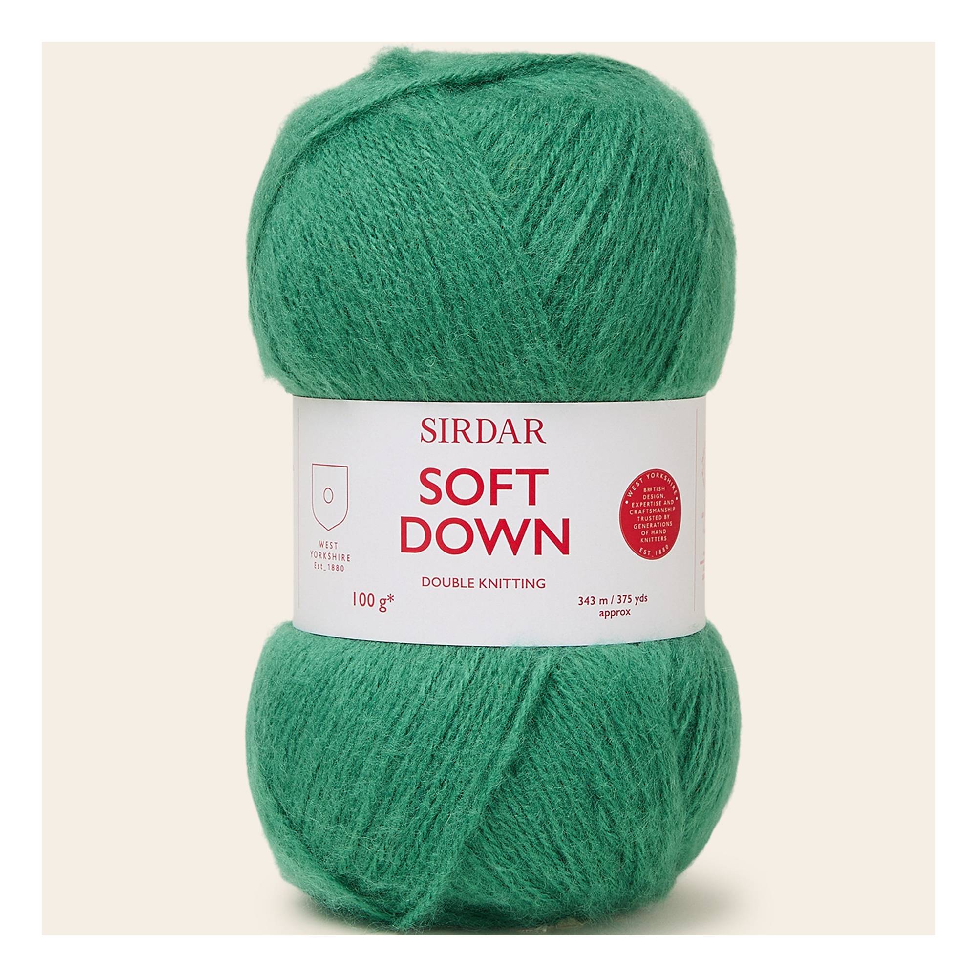Sirdar Mellow Green Soft Down DK 100g