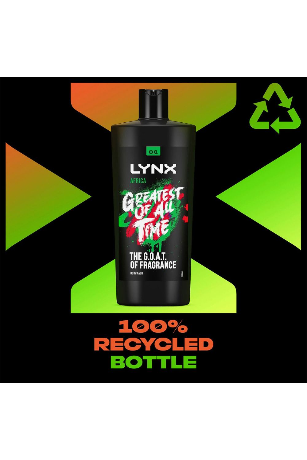 Lynx G.O.A.T 'Shower Gel' XXXL Africa 700ml, 6 Pack