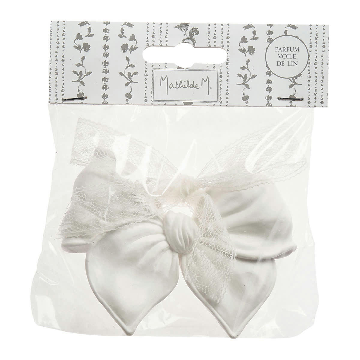 - Décor parfumé Nœud grand modèle - Voile de Lin