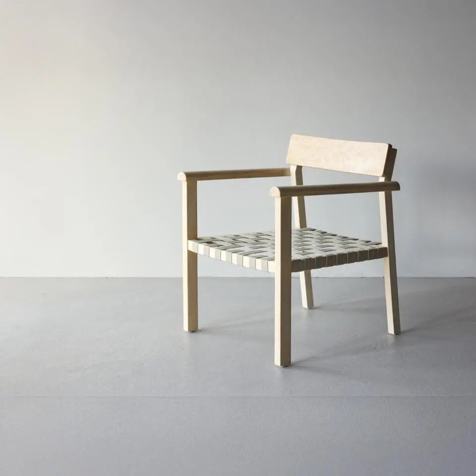 Fauteuil Naturel Stof - 65x67x77cm - Krois