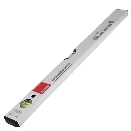Niveau à bulle professionnelle de 80cm de long, aluminium