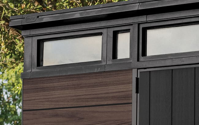 Keter Newest Shed 9x7ft - Rosewood