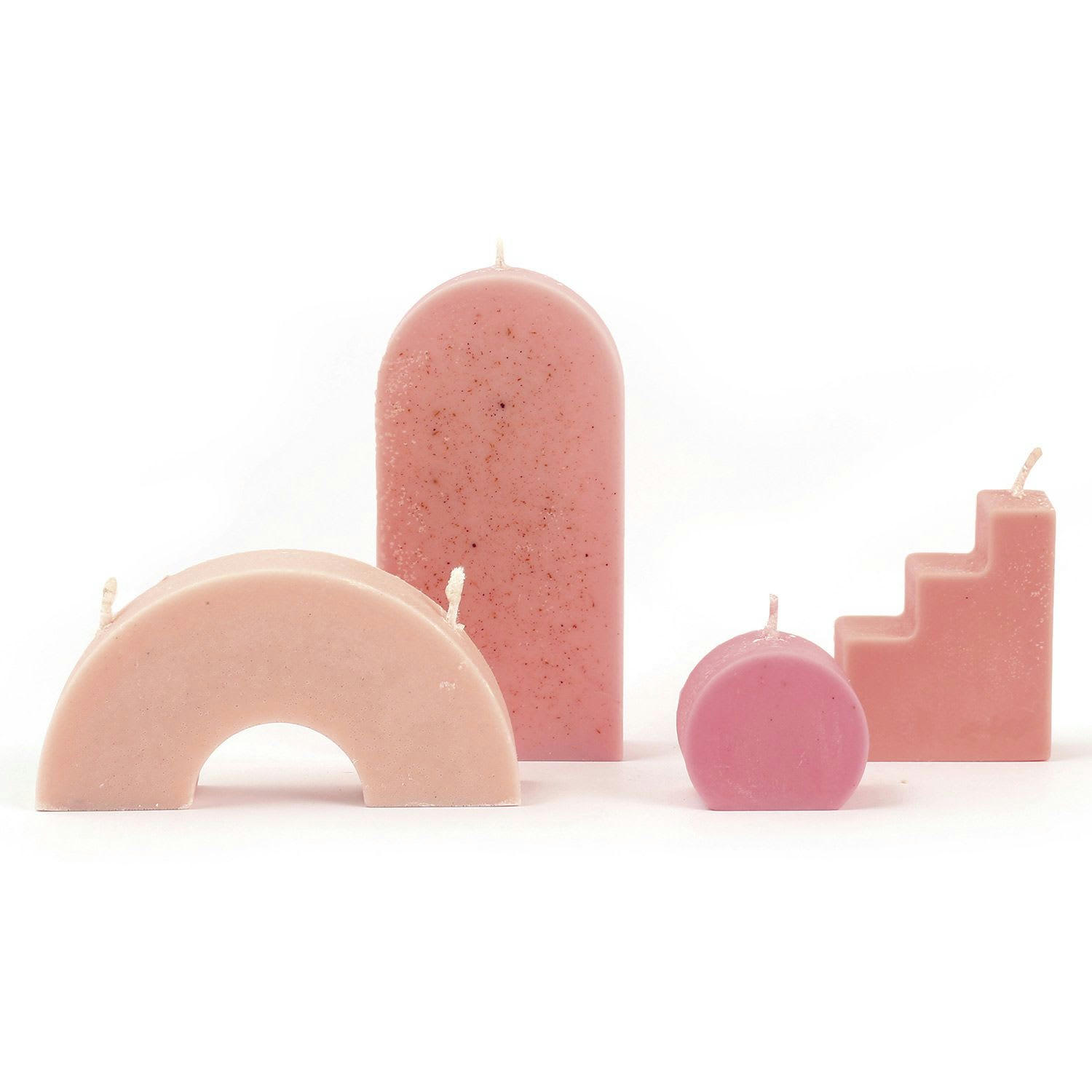 - Moule à bougie géométrique