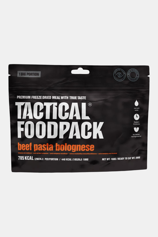 Tactical Foodpack Big Beef Pasta Bolognese Maaltijd