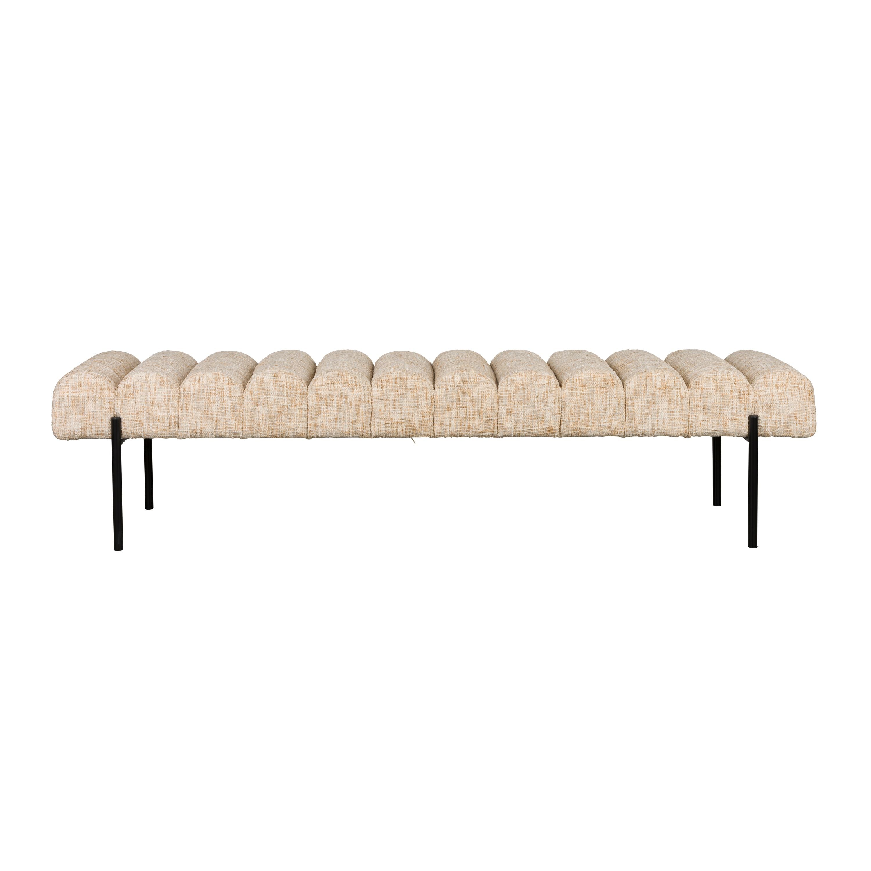 Housecraft Living Jethro Eettafelbank 160 cm Beige