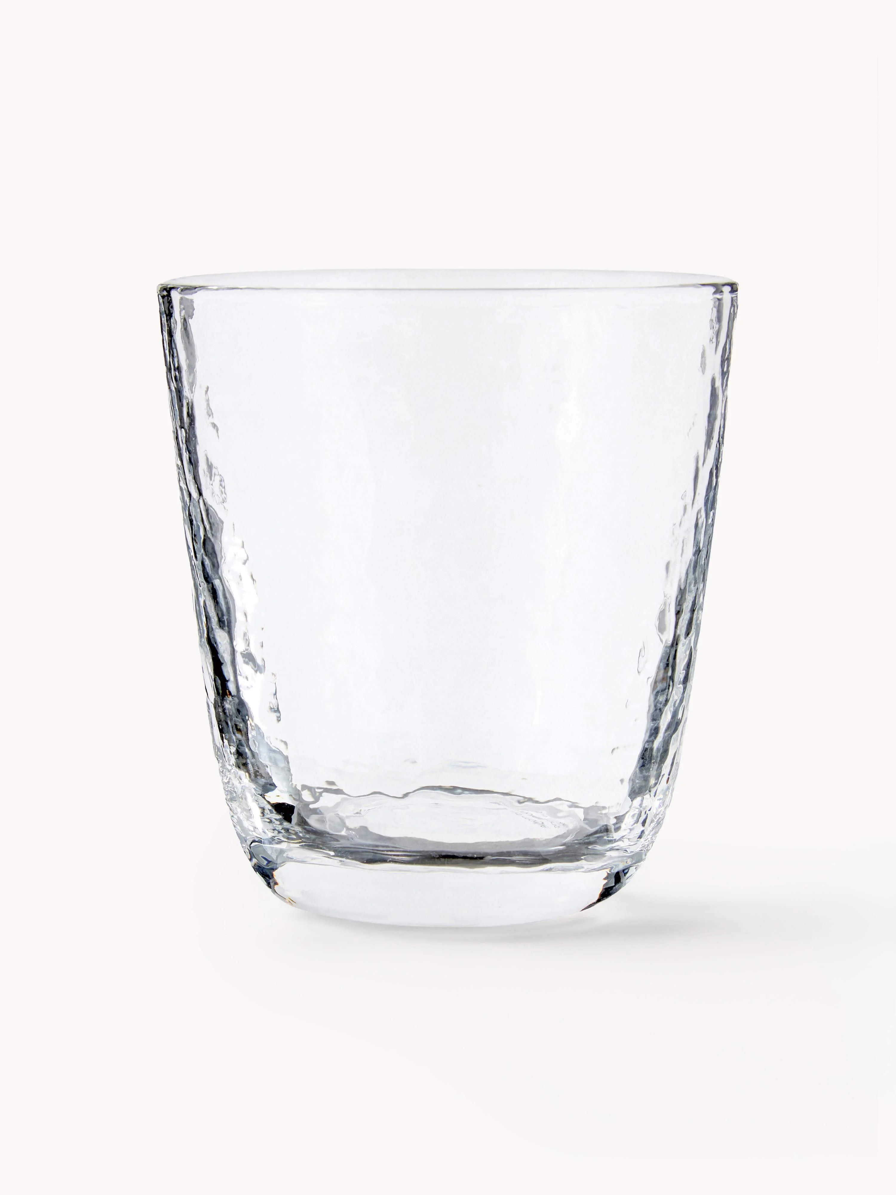 Mundgeblasene Trinkgläser Hammered, 4er-Set