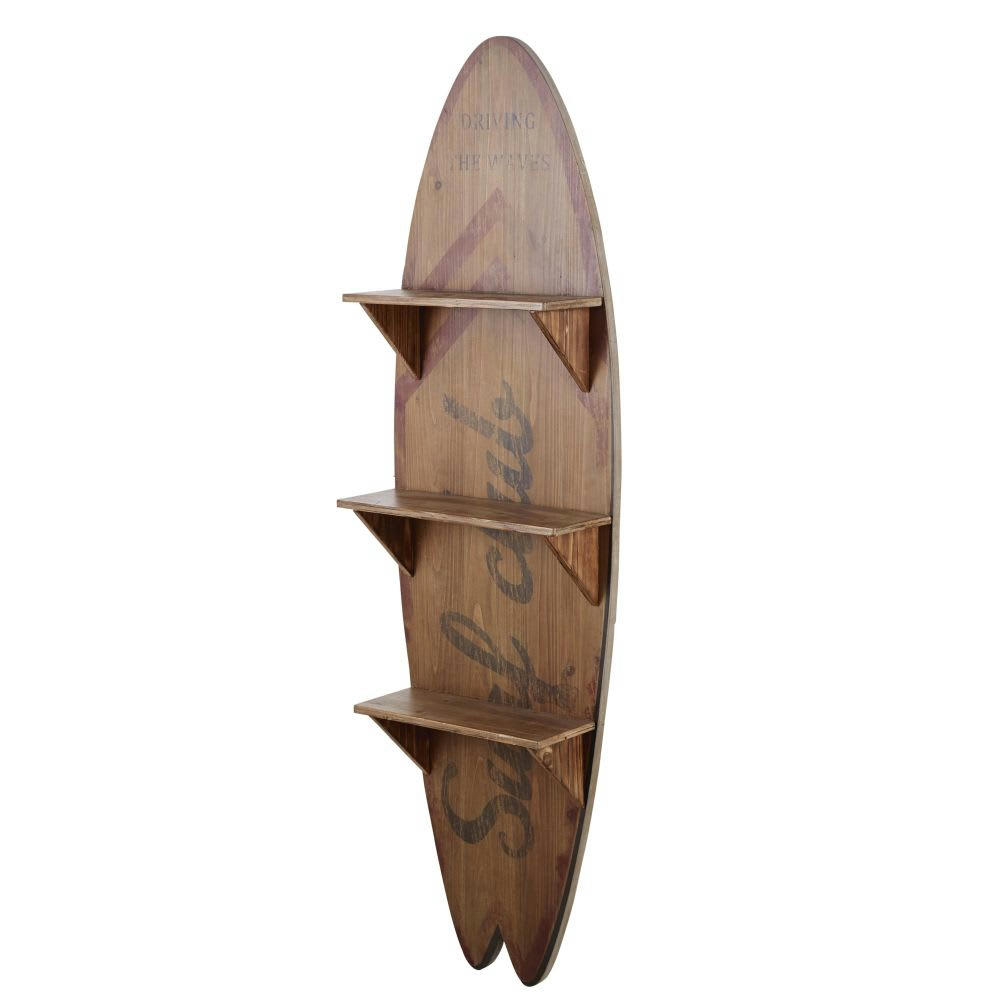 SURFING - Etagère planche de surf imprimée
