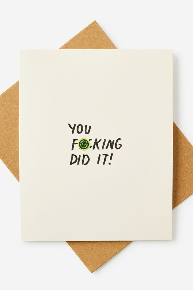 Congratulations Card