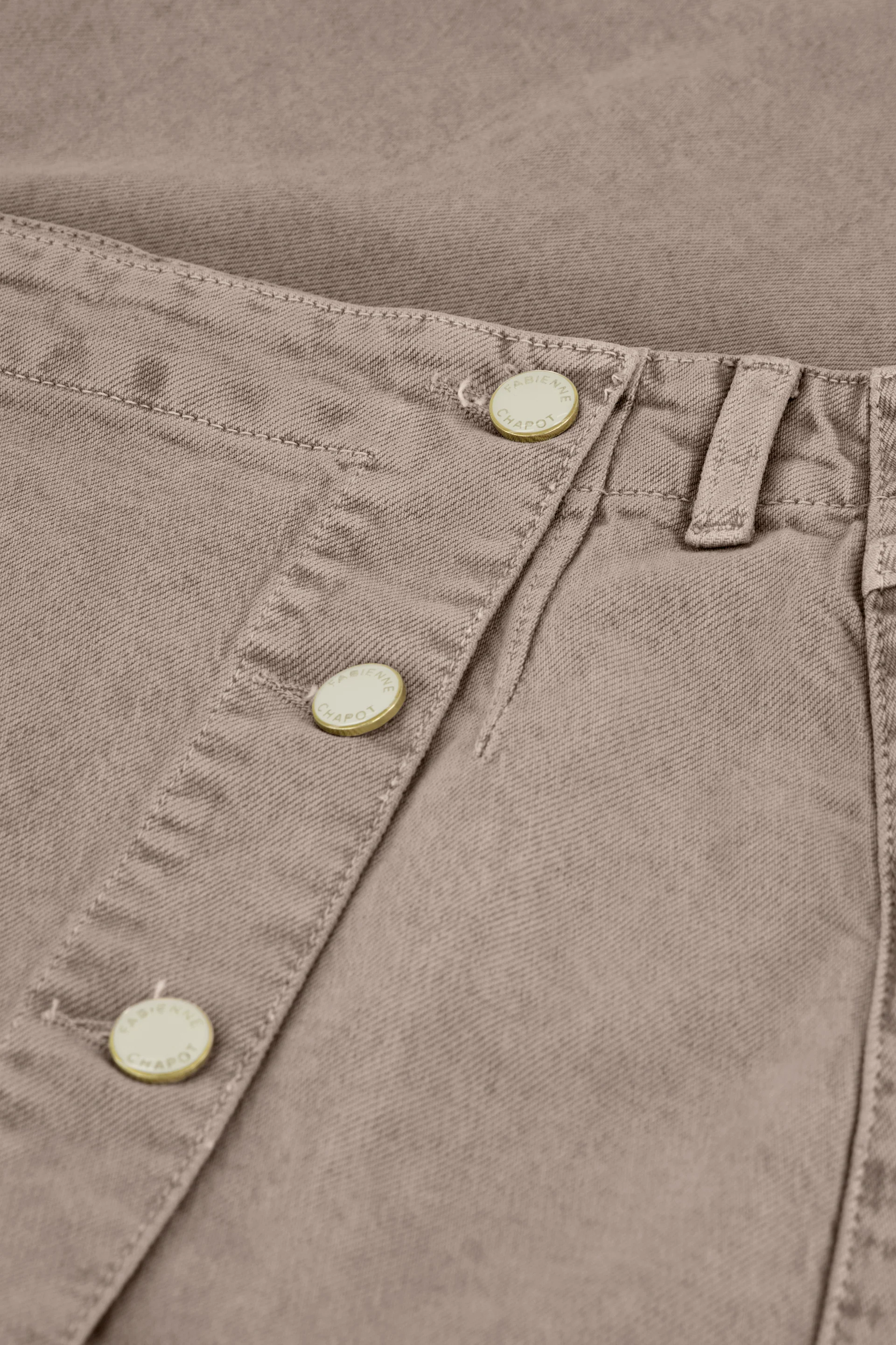 Carmel Denim Skirt | Quick Sand