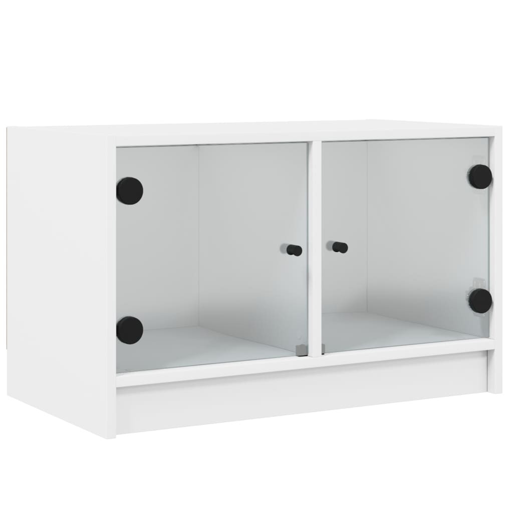 Szafka Pod Telewizor Biały Stolik Półka Szafka RTV68x37x42 cm