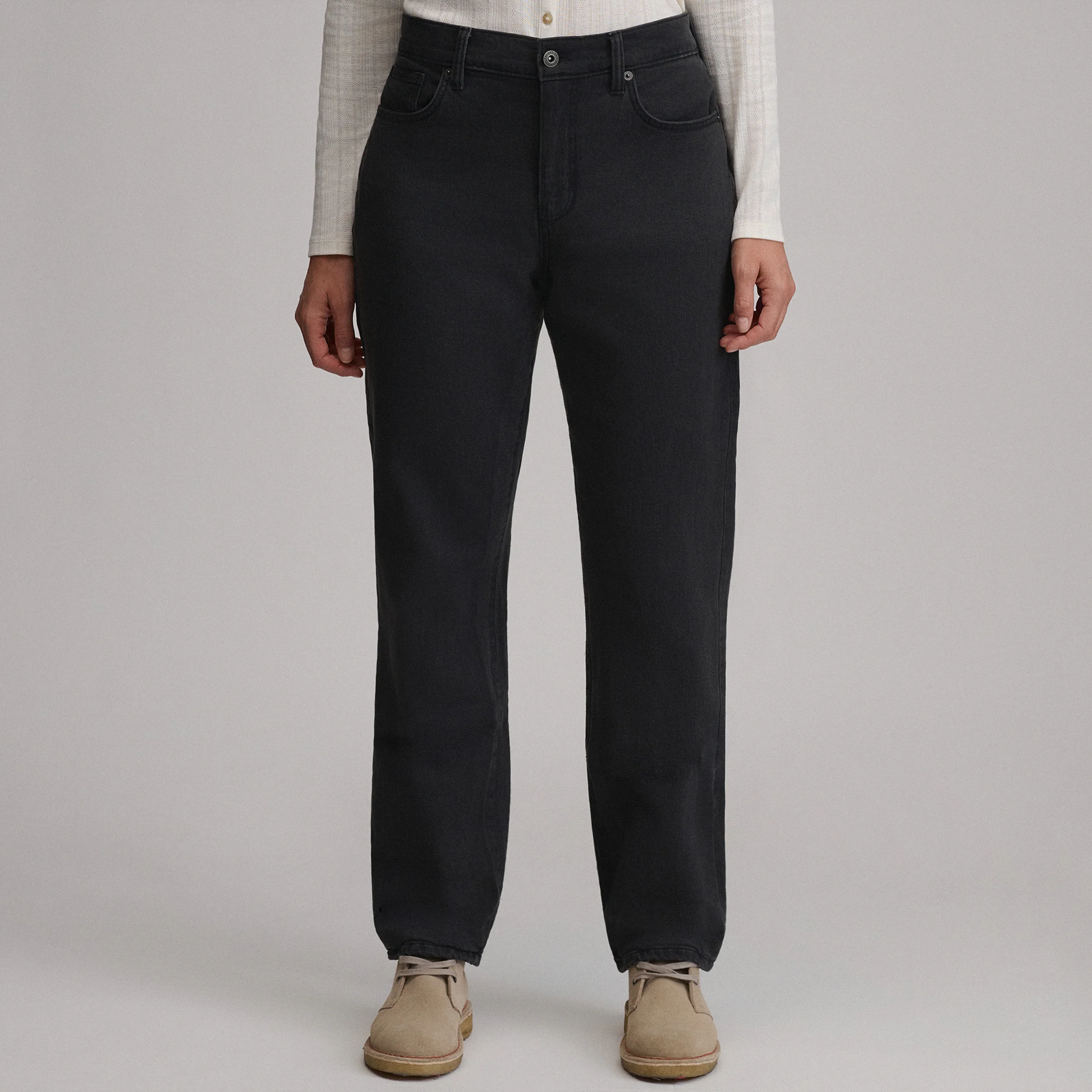Women's Boyfriend Flannel Lined Jean