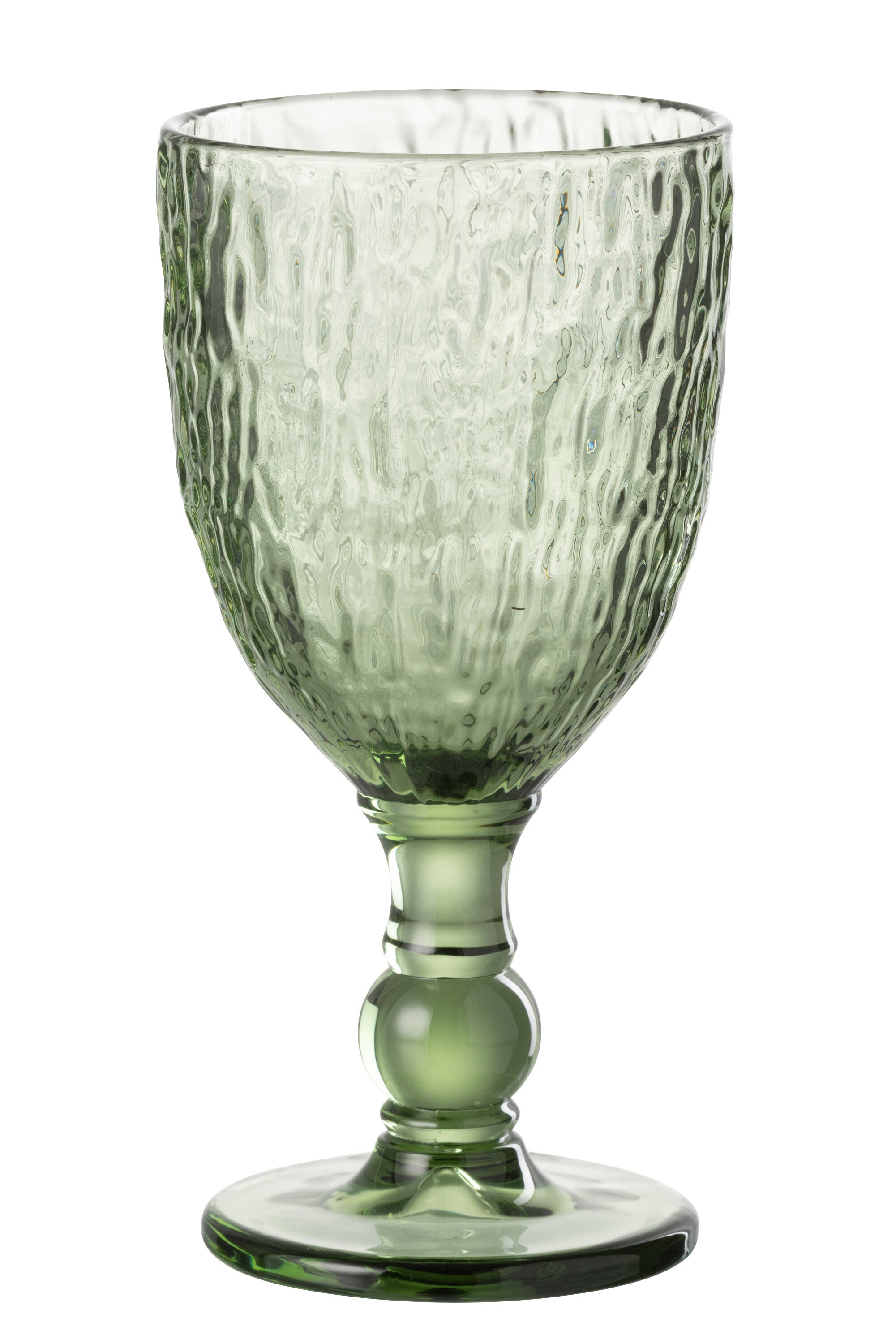J-Line wijnglas Vera - polyresin - groen
