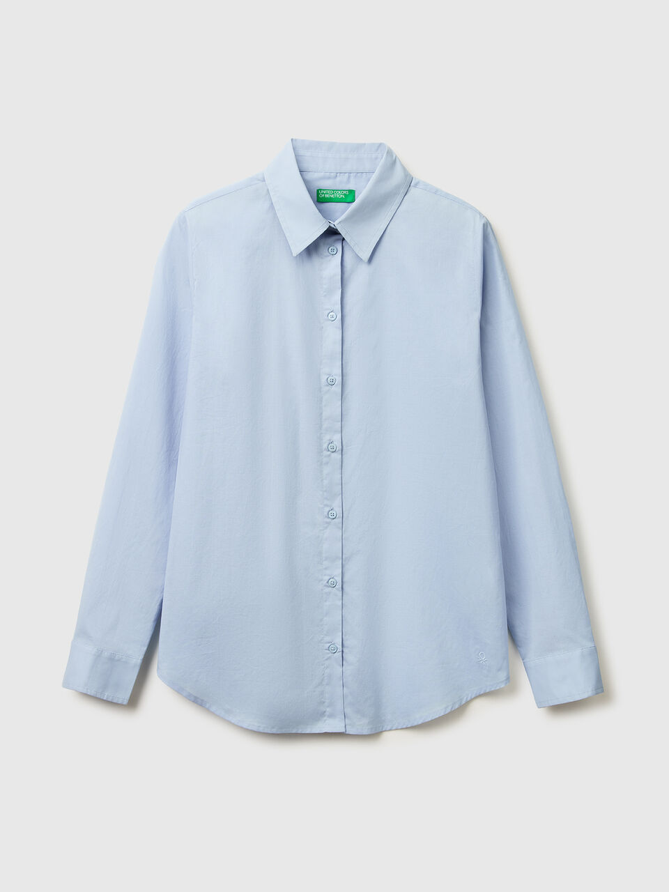 Regular fit shirt in lightweight cotton