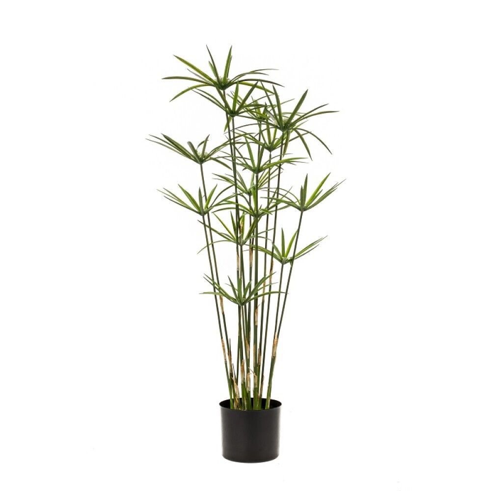 KUNSTIG PLANTE CYPERUS I POTTE 90CM