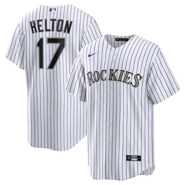 Todd Helton Colorado Rockies Nike Home Retired Player Replica Jersey - White