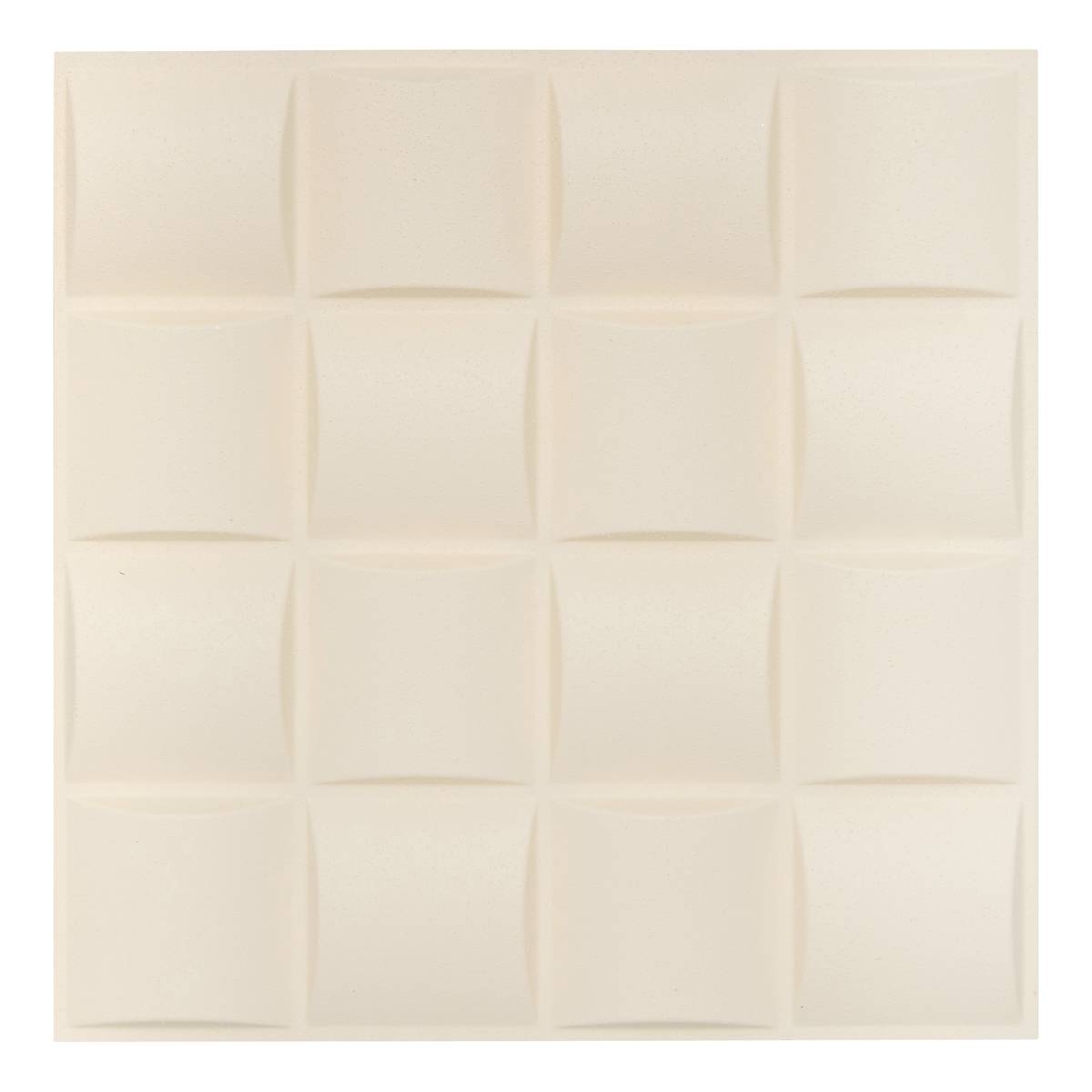 Set of 2 Wall Stickers "Oren" White, 30x30 cm