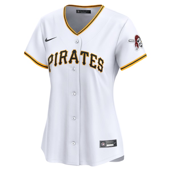 Pittsburgh Pirates Nike Women's 2024 Jackie Robinson Day Home Limited Jersey – White
