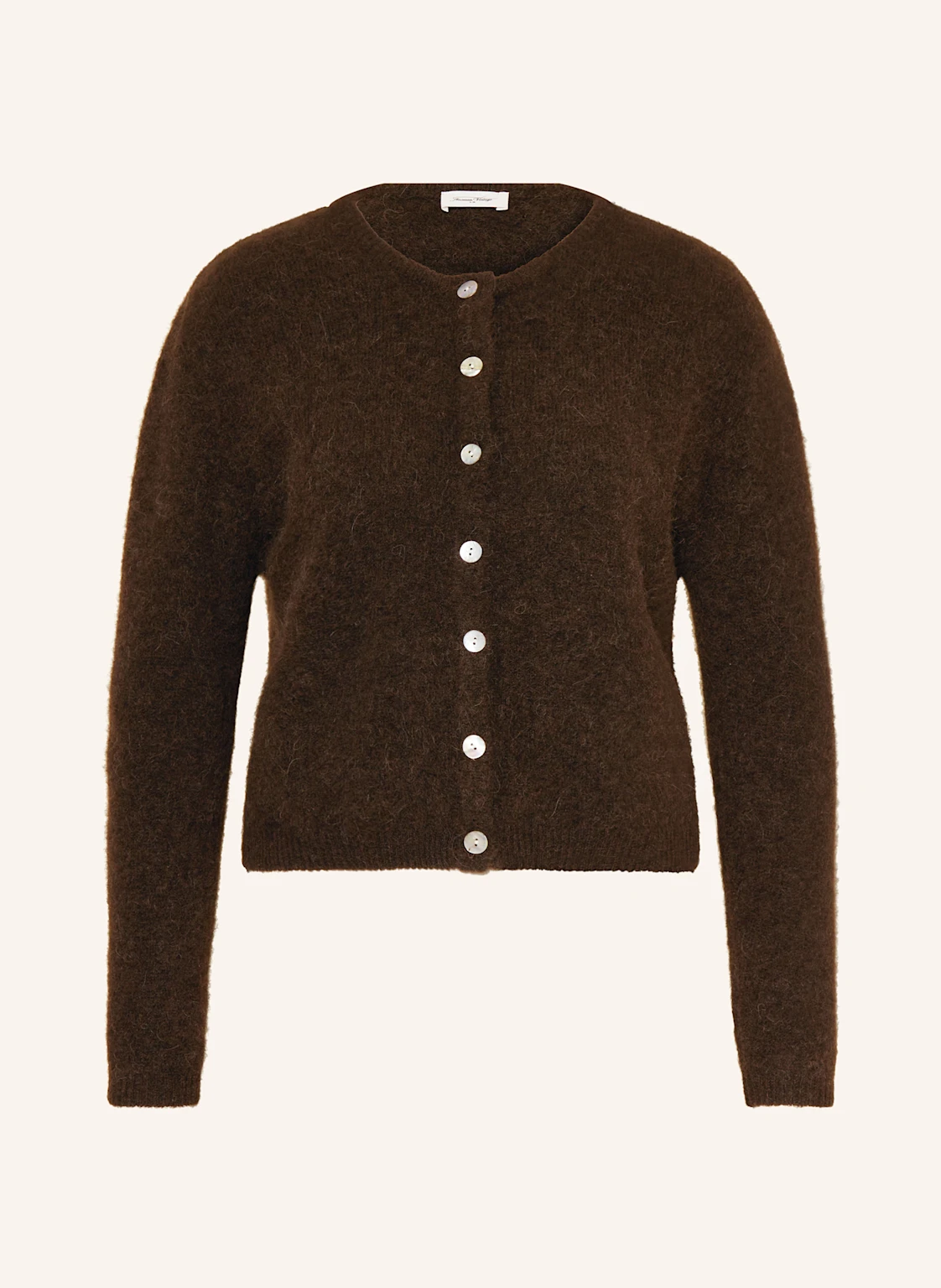 American Vintage Strickjacke mit Alpaka