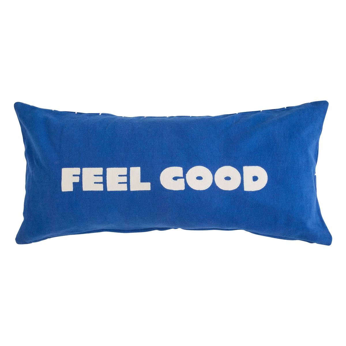Cushion "Flow" Indigo Blue, 35x75 cm