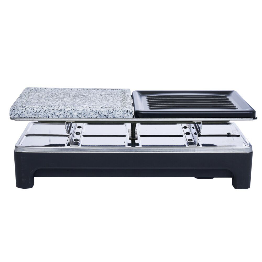 Appareil à raclette avec pierre de cuisson 8 personnes 1500W