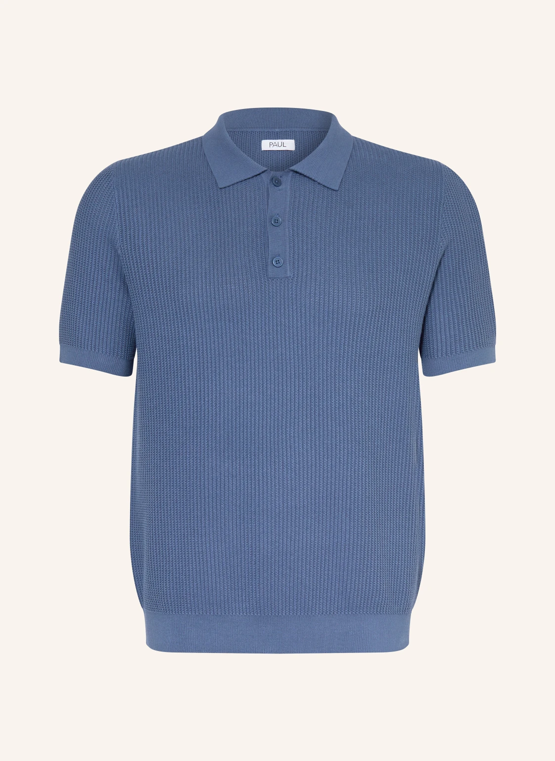 PAUL Strick-Poloshirt