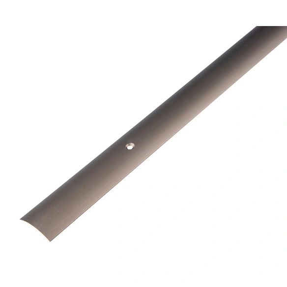 Übergangsprofil, eloxiert, bronzefarben, LxB: 90x3 cm