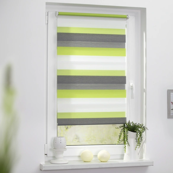 Duo-Rollo, Klemmfix, B x L: 110 x 150 cm, Polyester