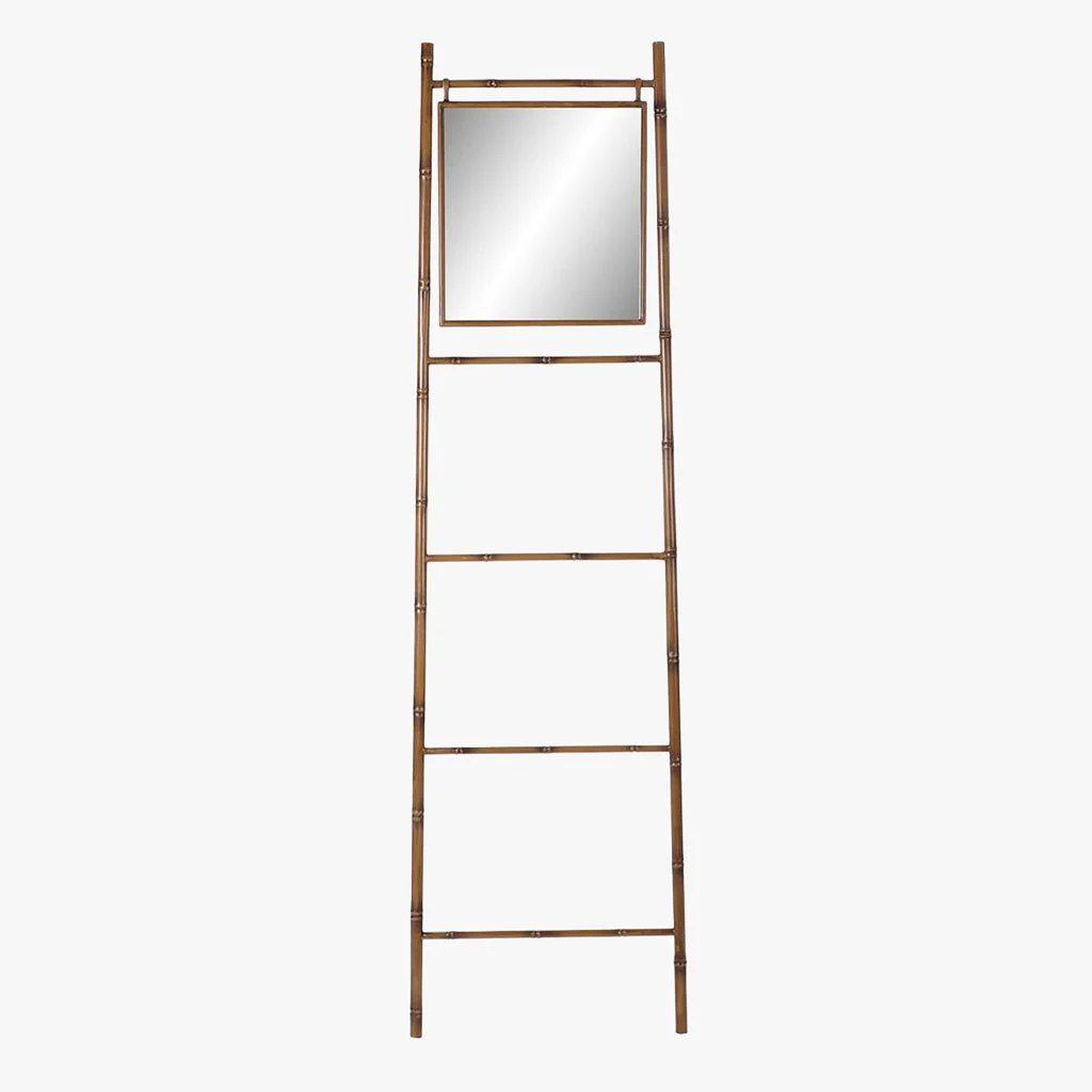 Toalheiro Metal com Espelho 55x3x190 CLEAR