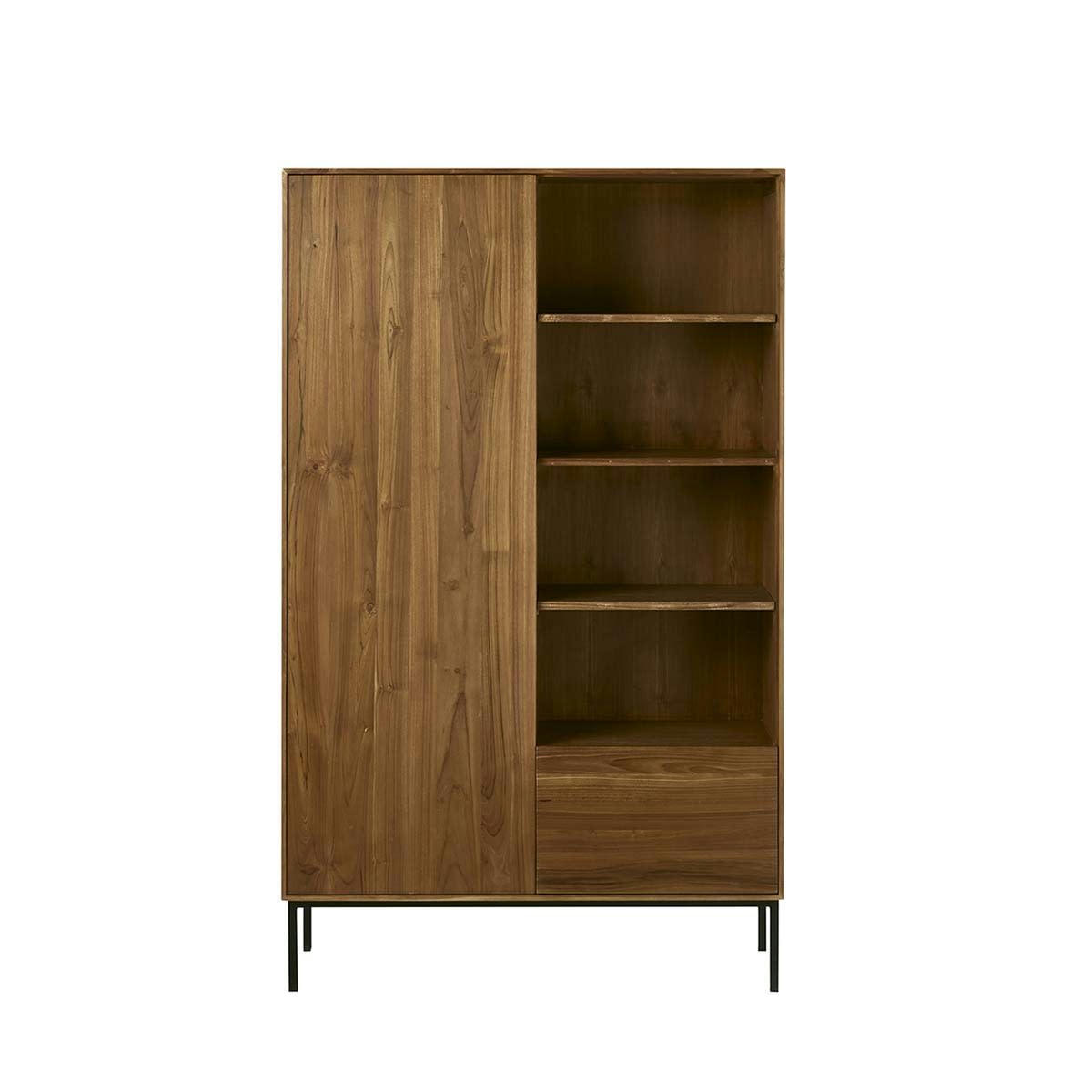 LINA - Armoire en teck massif 110 cm