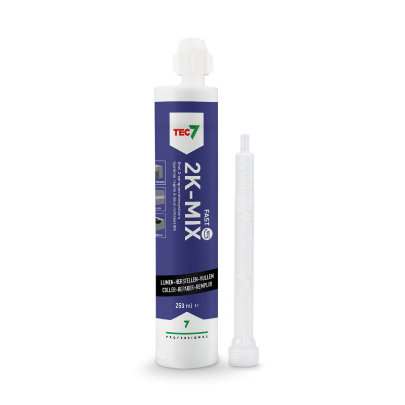 Pâte de réparation 2 K Mix Fast 250 ml TEC7