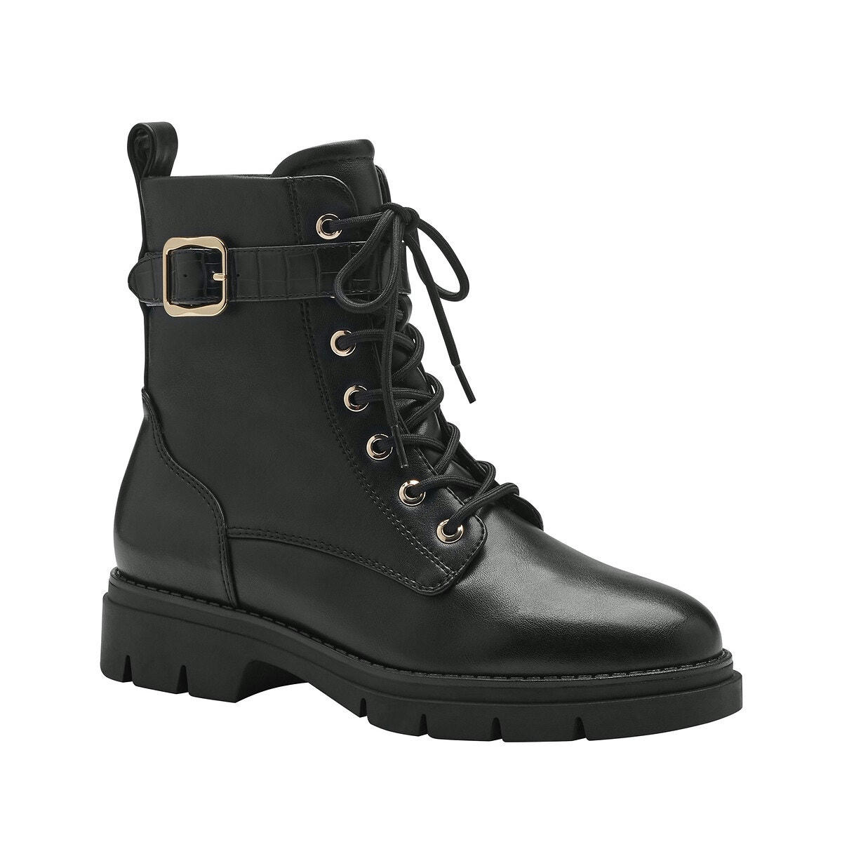 Boots à lacets