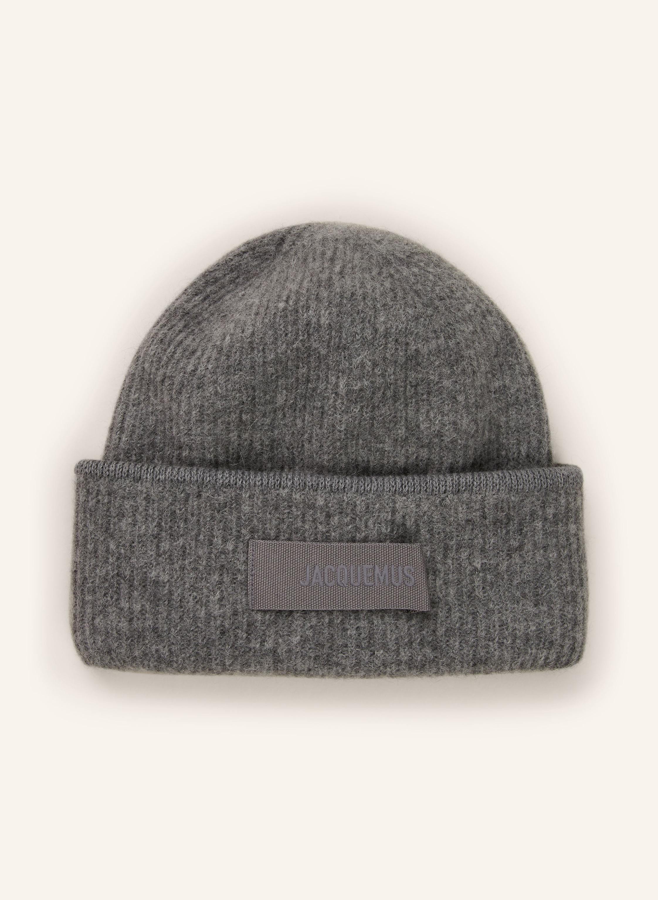 JACQUEMUS Mütze LE BONNET GROS GRAIN mit Alpaka